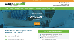 Desktop Screenshot of lekkie.com